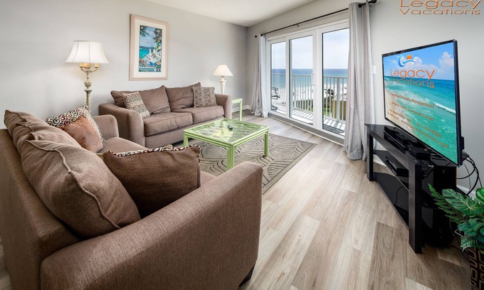 Fort Walton Beach Condo | SC 601 - Low Frills Beachfront Condo With Amazing Views! Budget Friendly!