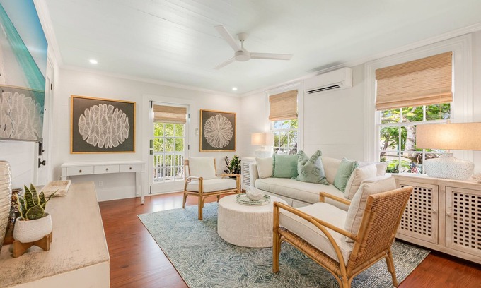 Key West Historic District Condo | SCARLET ~ Adult Only, 2nd Floor Suite, 1 Bedroom Unit w/Shared Pool!