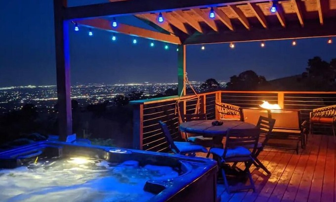 Pinon Hills Cabin | Scenic Getaway - Rustic Cabin - Mountain Ridge