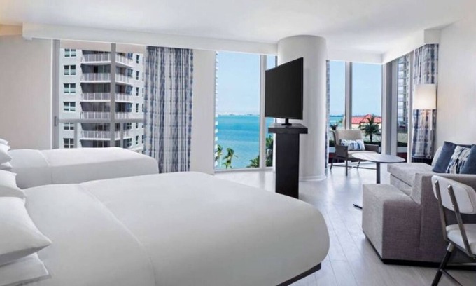 Brickell Hotel | Scenic Views from Modern Brickell Suite, Near Everything in Downtown