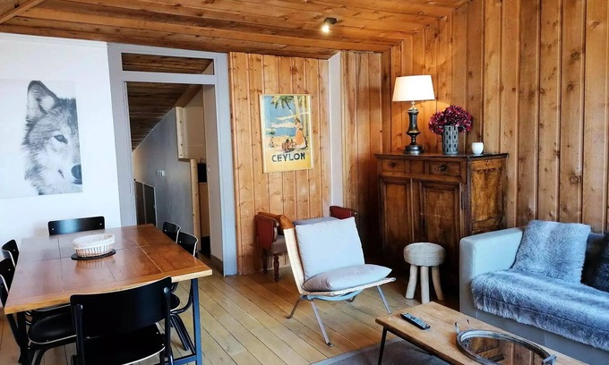 Pra Loup Apartment | Schöne Süd-Wohnung auf Pisten, 2 Schlafzimmer 6 pax, Pra Loup 1600