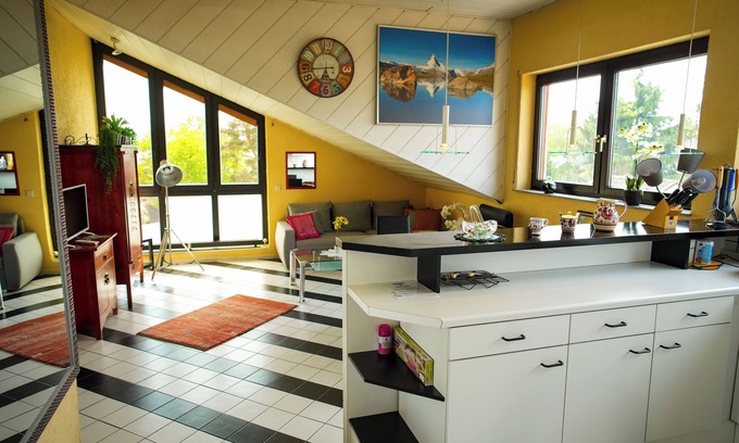 Rheinstetten Apartment | Schönes Studio in der Rheinebene, Zentral Gelegen