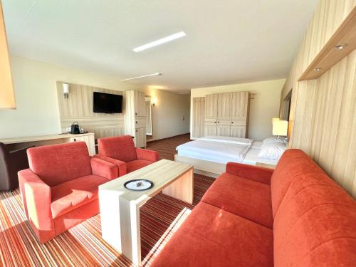 Altensteig Apartment | Schwarzwalapartment Nr 6 Presidential Suite 40qm Doppelbett Modern