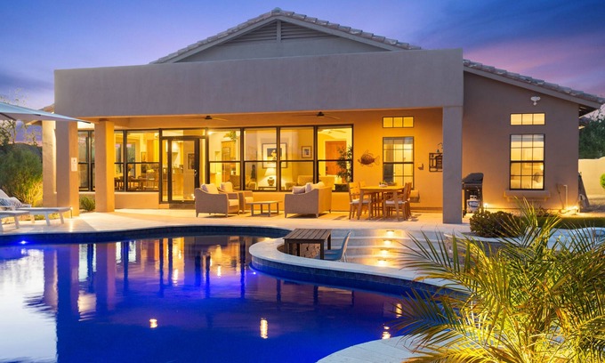 Pinnacle Peak Vistas IV House | Scottsdale Luxury Retreat - Sparkling Cooled Pool, Hot Tub & Outdoor Bliss