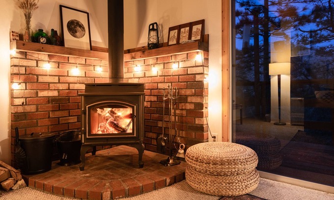 Pine Cove Cabin | Scout’s Hideaway! Modern boho-chic cabin w/views & A/C