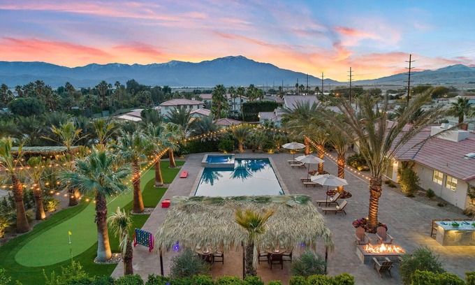 Thousand Palms House | SDR Hideaway! Misters, Saltwater Pool/Spa, Putt Putt!