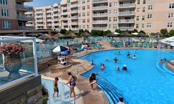 Wildwood Crest Resort | Seapointe Village Oceanfront 17 acre resort, direct 600 ft private beach access