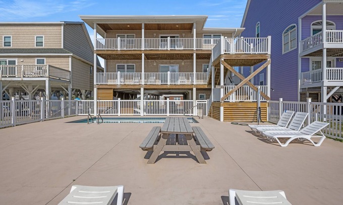 Cherry Grove Beach House | Sea Aire II Duplex Down, Pet Friendly, Oceanfront, Shared Game Room