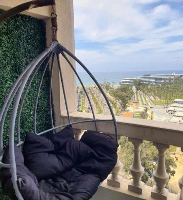 Al-Muntazah Apartment | Sea and Montaza Palace view 2 bedrooms apartment alexandria,2 full bathrooms, with 2 AC and 1 Stand Fan, free wifi , available all year days with 3 heavy blankets