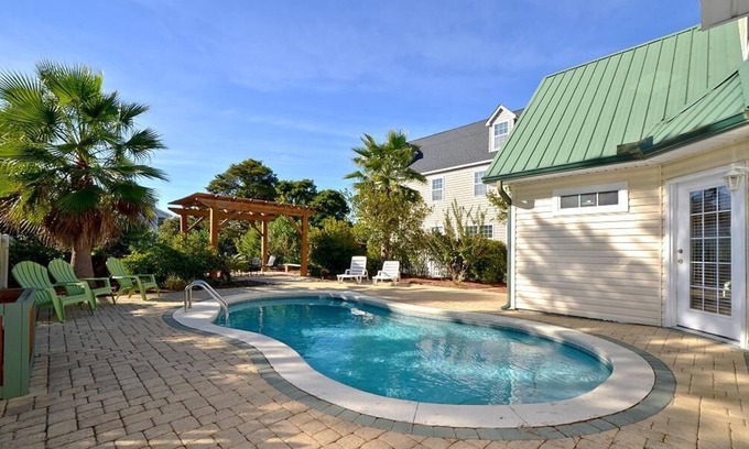 Crystal Beach House | Sea Belle | by Salt Water Vacations