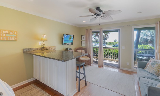 Isle of Palms Condo | Sea Cabin 136 C VERY NICE Oceanfront Condo w/nice views, community pool & pier