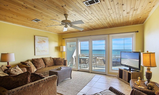 Santa Rosa Beach Condo | Sea Haunts 3C - Gulf Front, Great Views, Community Pool + Hot Tub, 30A!