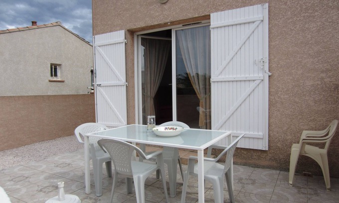 Port-la-Nouvelle House | Sea - House 2 bedrooms - TERASSE-COUR-CLIM-calme
