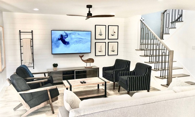 Miramar Beach House | Sea It All - 5 BR 2 GOLF CARTS Lakefront House w Golf Cart in Sandestin Resort