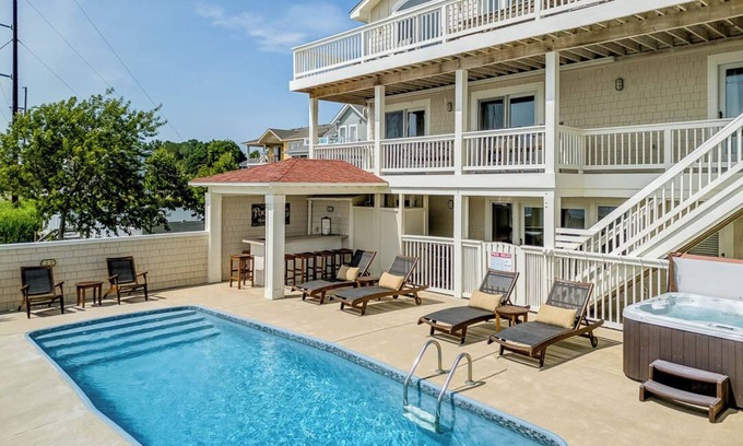 Kitty Hawk House | Sea La Vie | 3,800 ft to the beach | Private Pool and Hot Tub