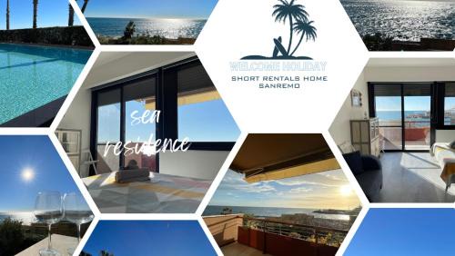 Sanremo Apartment | Sea Residence Porto Sole Vista Mare Con Posto Auto e Piscina