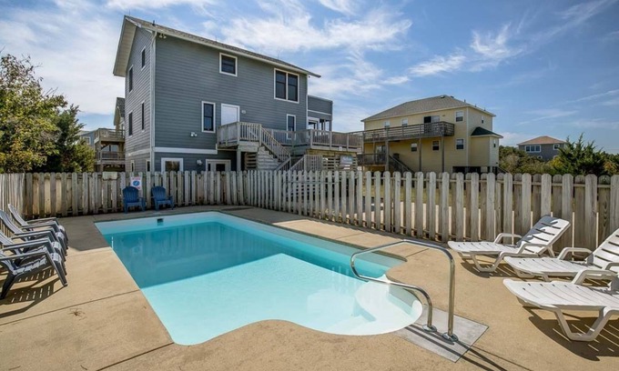 Ocean Sands House | Sea Scapes | 817 ft from the beach | Private Pool, Hot Tub | Corolla