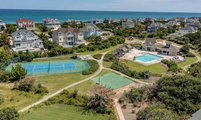 Pine Island House | Sea Spot | 625 ft from the beach | Private Pool, Hot Tub | Corolla