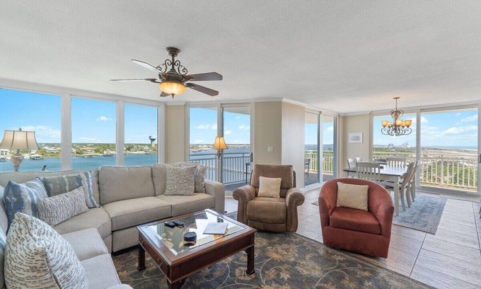 Ono Island Condo | Sea Spray 815 Corner Unit Bay and Beach views, Lower rates