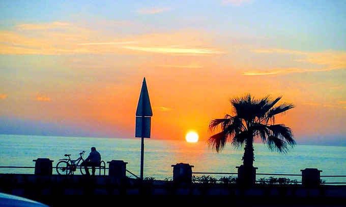 Mahmutlar Apartment | Sea view apartment. At the beach. Alanya / Kestel ... 1 bedroom, 1 living room.