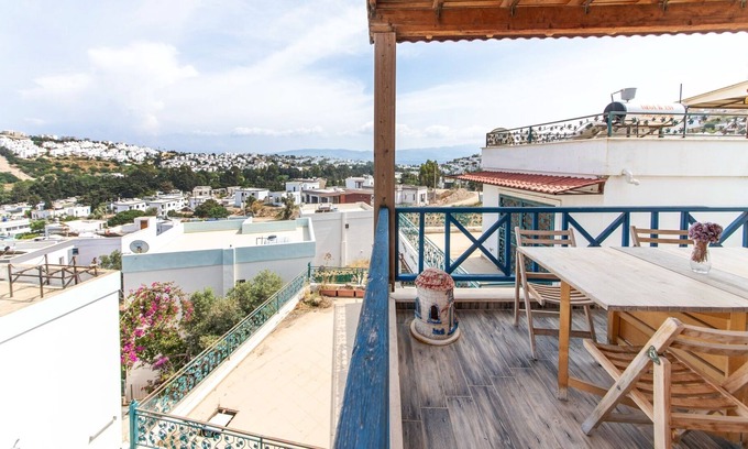 Dagbelen Villa | Sea View Cozy House with BBQ and Garden in Bodrum