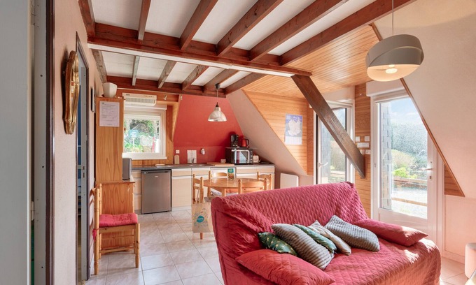 Penvenan Ski Chalet | Sea view for 5 - Petit Bambou - Penvenan
