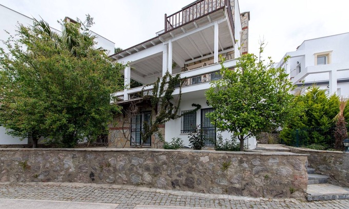 Gundogan Apartment | Sea View Huge Private Villa With Terrace in Bodrum
