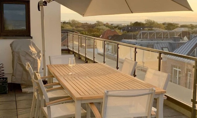 Wangerooge Apartment | Sea view penthouse Wangerooge with sea view