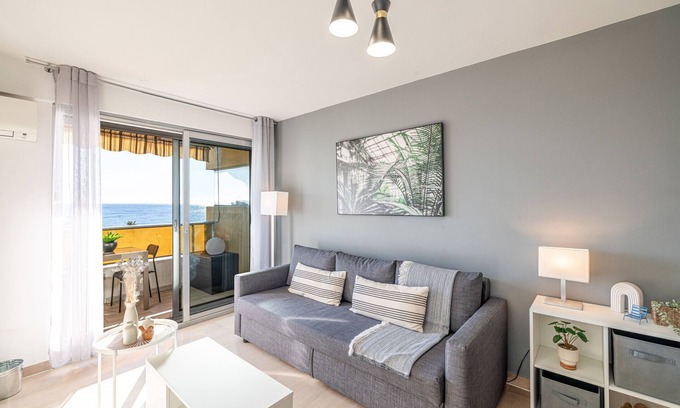 Fabron Apartment | Sea View & Promenade des Anglais Studio