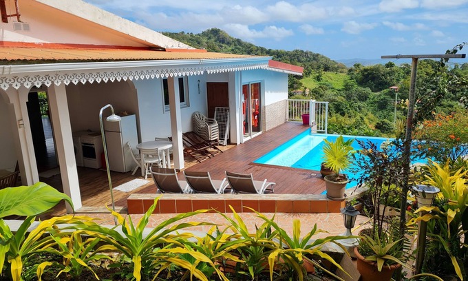 Le Francois Villa | SEA VIEW VILLA/POOL/JACUZZI/LITTLE PIECE OF PARADISE