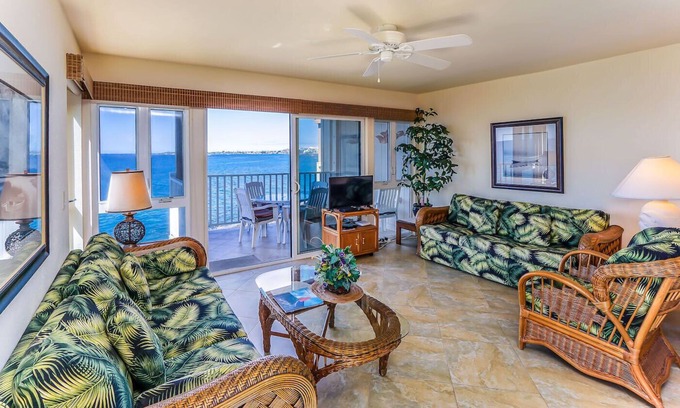 Kailua-Kona Condo | Sea Village #4114 | Panoramic Ocean Views!