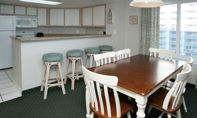 Arcadian Shores Condo | Sea Watch South 915 Oceanfront 3BR Condo with Great Amenities