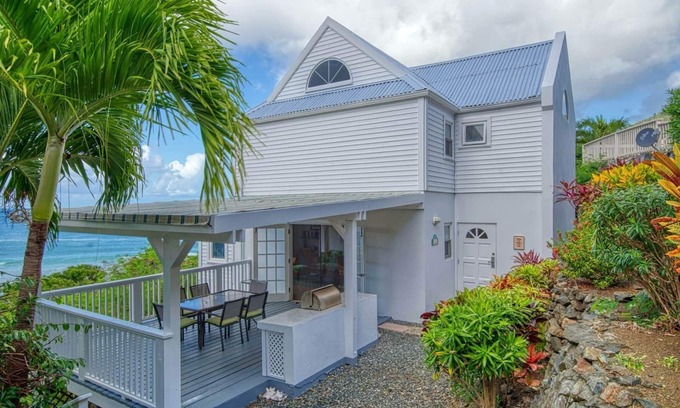 West End Villa | đSeabreeze - fantastic views of Jost Van Dyke, Sandy Cay & Long Bay Beach