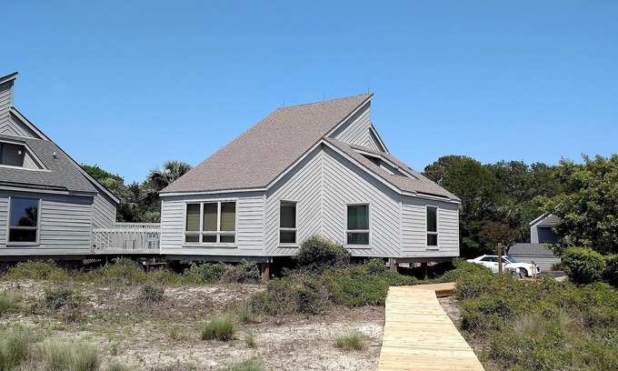 Seabrook Island House | Seabrook Island Oceanfront Villa Stunning Views Each Room & Spectacular Sunsets.