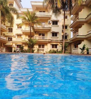 Orlim Apartment | Seacoast Retreat- Lovely 2 BHK apartment with pool