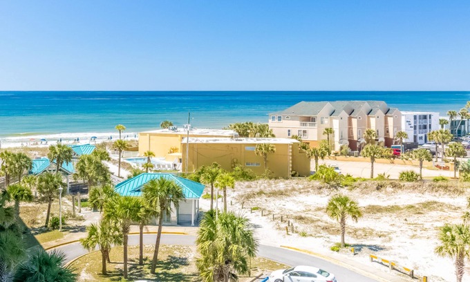 Fort Walton Beach Condo | Seacrest, Unit 212 | Condo in Fort Walton Beach with gulf views & balcony