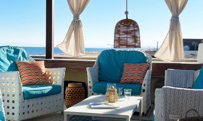 Narbonne-Plage Apartment | Seafront - feet in the sand - the most beautiful view of Narbonne Plage