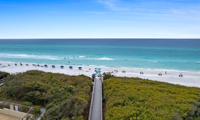 Seagrove Beach Condo | Seagrove Siesta- Across from Beach, Near Seaside!