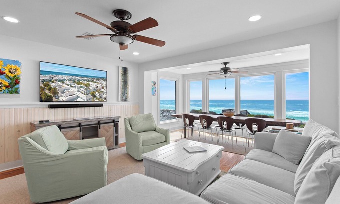 Santa Rosa Beach Condo | Seahaunts 3A - 30A! Beachfront! Beautiful Views! Community Pool! Sells Out Fast!