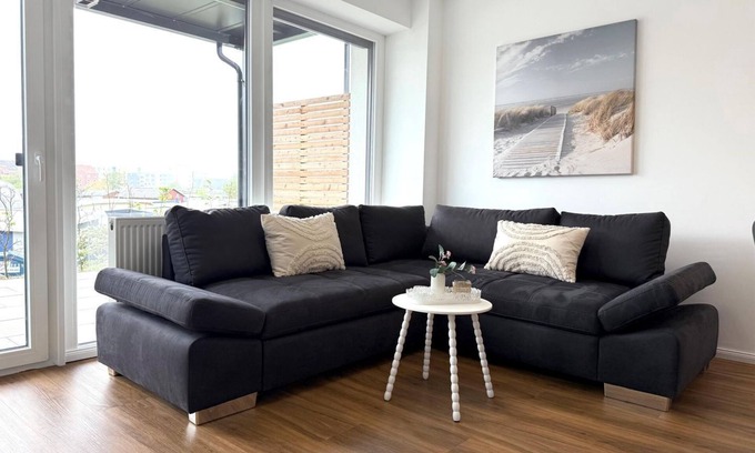 Sahlenburg Apartment | Seaside 53° FeWo 1 - Holiday apartment near the beach with terrace - Seaside 53°