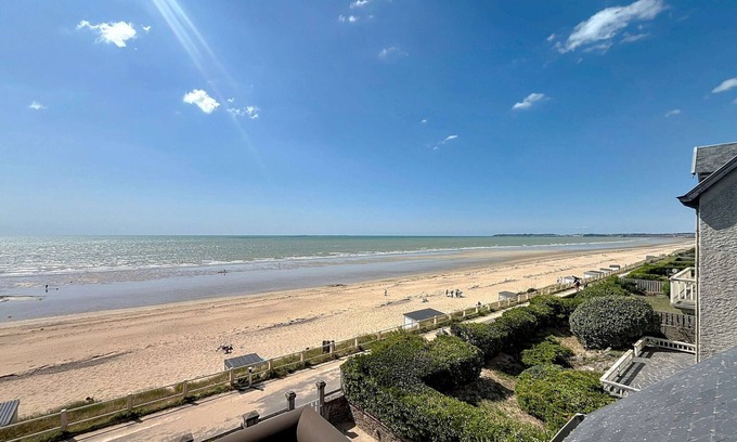 Jullouville Apartment | Seaside apartment, 1 bedroom, sleeps 4, private parking