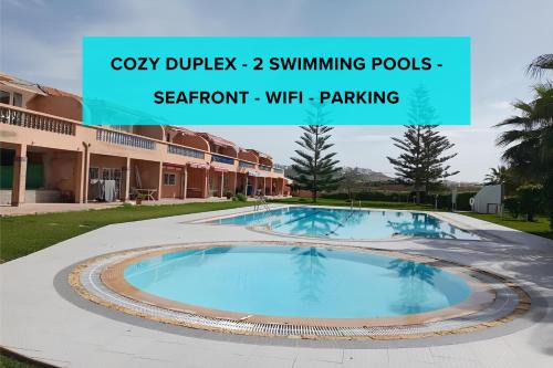 Tamraght Apartment | Seaside Comfort 2 Levels Duplex - Residence Banana Beach - Taghazout - Agadir