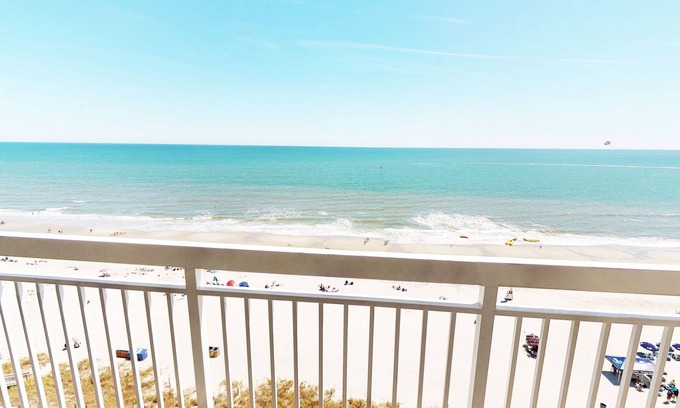 Crescent Beach Condo | Seaside Getaway | Poolside Relaxation | Oceanfront Fun | CS S1112