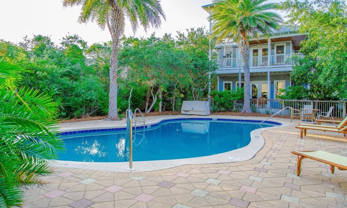 Inlet Beach House | Seaside home w/WiFi, ocean views, shared pool, & plenty of room