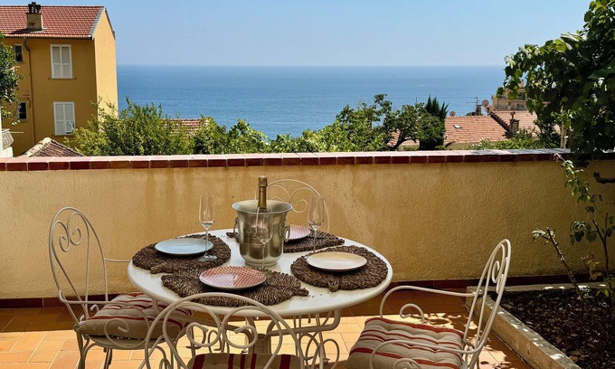 Cap d'Ail House | SeaView Home - Escape near Monaco