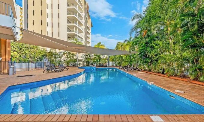 Darwin City Centre Apartment | Seaview Resort Stay King Studio with Tropical Pool