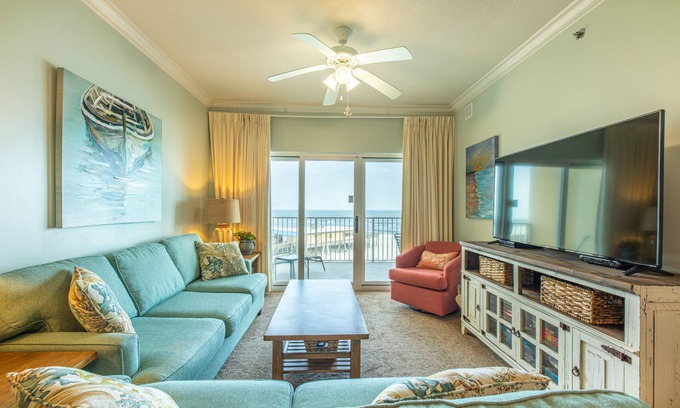 Gulf Shores Condo | Seawind 403: Updated, child friendly Beachfront, Best location in Gulf Shores