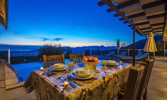 Uzumlu Villa | Secluded Charming Villa Donat Duo for Four Guests, Great Views & Private Pool