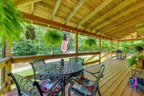 Cosby House | Secluded Cosby Cabin with Wraparound Deck