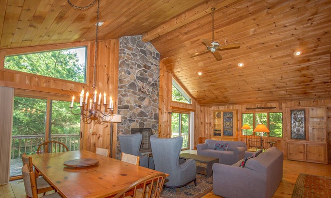 Monterey Cabin | Secluded Country Cabin Nestled in the Woods on 4 Acres